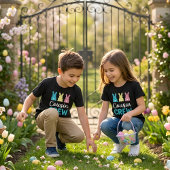 Cousin Crew Easter Bunny Boys Kids Family Shirt