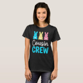 Cousin Crew Easter Bunny Family Matching Shirt (Voorkant volledig)