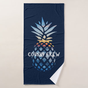 Cousin Crew Familie Zomer Strandfeest Maatwerk Badhanddoek