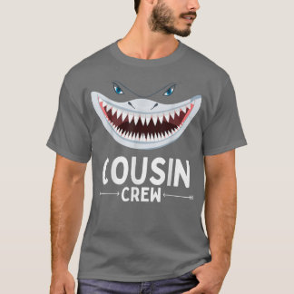 Cousin Crew Family Reunion Matching Group Cute Sha T-shirt
