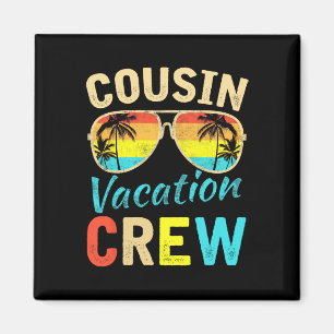 Cousin Crew Family Vacation Summer Vacation Magneet