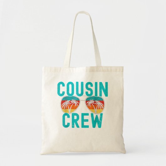 Cousin Crew Family Vacation Summer Vacation Tote Bag (Voorkant)