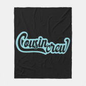Cousin Crew Fleece Deken (Voorkant)