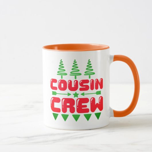 Cousin Crew - Kerstcitaten-86044 Mok (Rechts)
