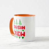 Cousin Crew - Kerstcitaten-86044 Mok (Voorkant links)