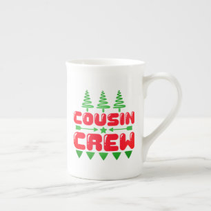 Cousin Crew - Kerstcitaten-86044 Porselein Kop