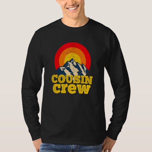 Cousin Crew Kids Matching Tees Camping Group Cousi (Voorkant)