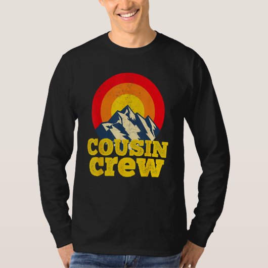 Cousin Crew Kids Matching Tees Camping Group Cousi (Voorkant)