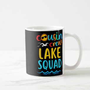 Cousin Crew Lake Squad 2025 Zomer Vakantie Familie Koffiemok