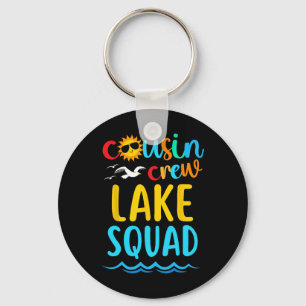 Cousin Crew Lake Squad 2025 Zomer Vakantie Familie Sleutelhanger