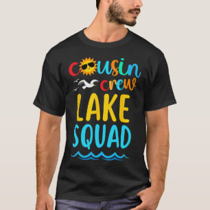 Cousin Crew Lake Squad 2025 Zomer Vakantie Familie T-shirt