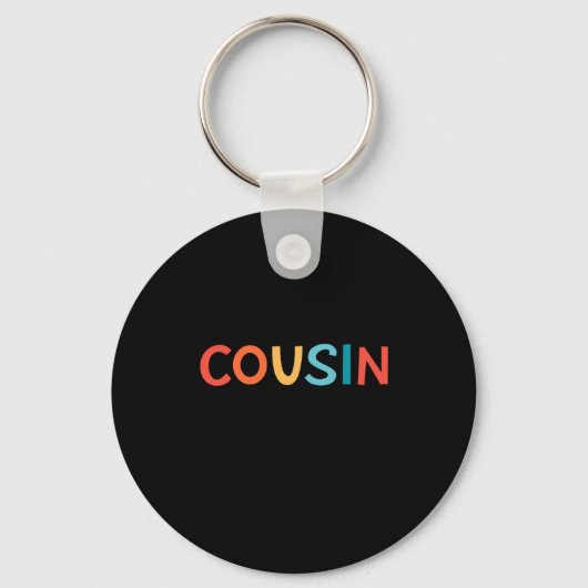 Cousin Crew Matching Retro Family Cousin Squad  Sleutelhanger (Voorkant)