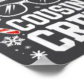 Cousin Crew Shirt Adults Kids Matching Christmas G Poster (Hoek)