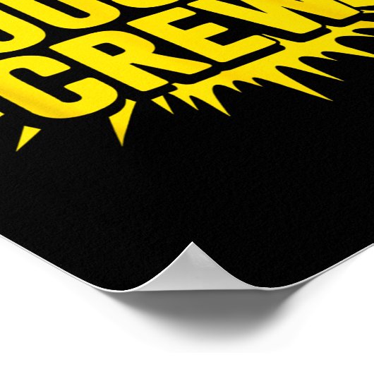 Cousin Crew Shirt Volwassenen Kinder Matching Cous Poster (Hoek)