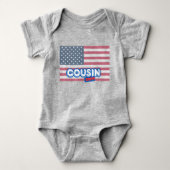 Cousin Crew USA Baby Romper (Voorkant)
