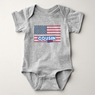 Cousin Crew USA Baby Romper