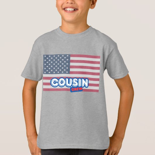 Cousin Crew USA T-shirt (Voorkant)