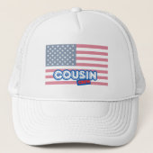 Cousin Crew USA Trucker Pet (Voorkant)