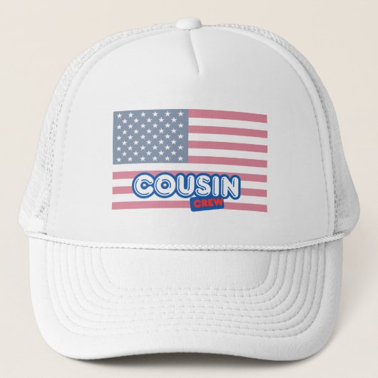 Cousin Crew USA Trucker Pet (Voorkant)