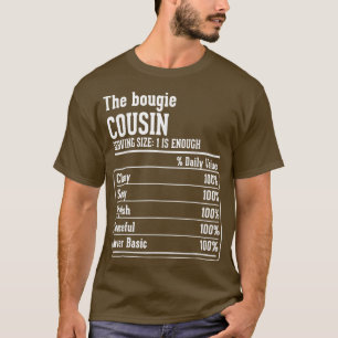 Cousin Crew Voedingsfeiten de Bougie Cousin  T-shirt