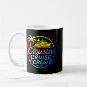 Cousin Cruise Crew Trocal Summer Vacation Matching Koffiemok (Links)