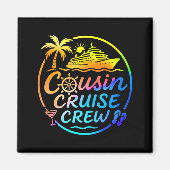 Cousin Cruise Crew Trocal Summer Vacation Matching Magneet (Voorkant)