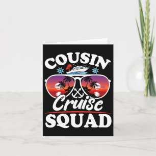 Cousin Cruise Squad 2025 Cruise Ship Party Groep V Kaart