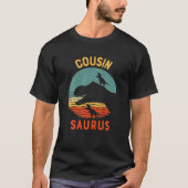 Cousin Dinosaur Cousinsaurus Matching Family T-shirt (Voorkant)