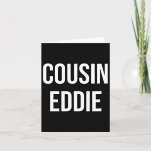 Cousin Eddie Uni-volwassenen Zwart Xs Normaal S Ko Kaart
