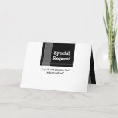 COUSIN - Groomsman - Controles zwart en zilver (Achterkant)