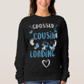 Cousin Großer Cousin Loading   Baby Boy Sayings Trui (Voorkant)