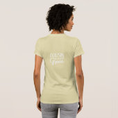 COUSIN van de BRUIDEGOM T-shirt (Achterkant volledig)