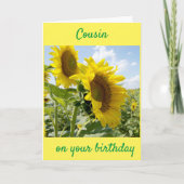 **COUSIN** ZONKER VOOR UW BIRTHDAAGSE KAART (Voorkant)
