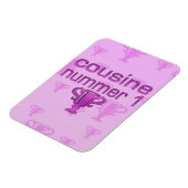 Cousine nummer 1 magneet (Linkerzijde)
