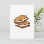 Cousinen hebben SMore Fun Brother Sister Family Gi Kaart (Staand voorkant)