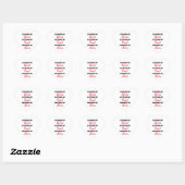 Cousinen per bloedzweren per hart 2 sticker (Vel)