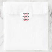Cousinen per bloedzweren per hart 2 sticker (Tas)