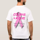 Cousins 4 A Cure Official Team Shirt 2005 (Achterkant)