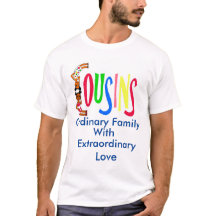 COUSINS Basic Mannen T-shirt