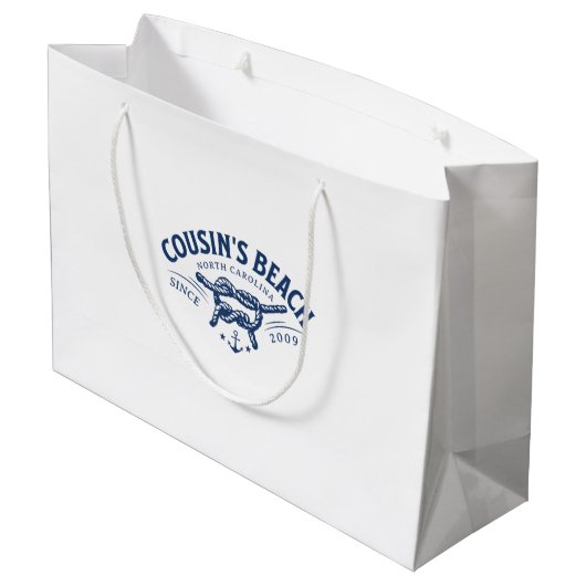 Cousin's Beach NC The Summer I Turned Pretty Groot Cadeauzakje (Achterkant Gekanteld)