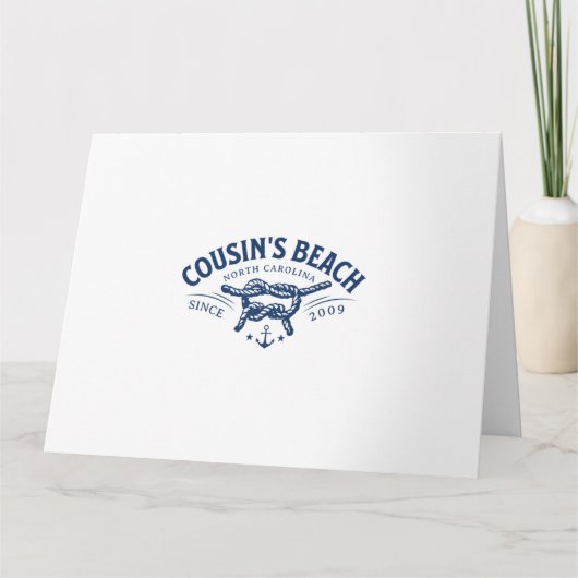 Cousin's Beach NC The Summer I Turned Pretty Kaart (Voorkant)