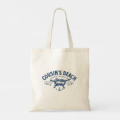 Cousin's Beach NC The Summer I Turned Pretty Tote Bag (Achterkant)
