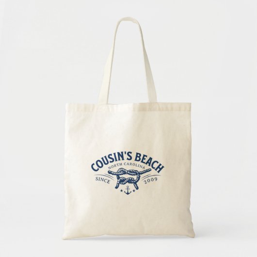 Cousin's Beach NC The Summer I Turned Pretty Tote Bag (Voorkant)