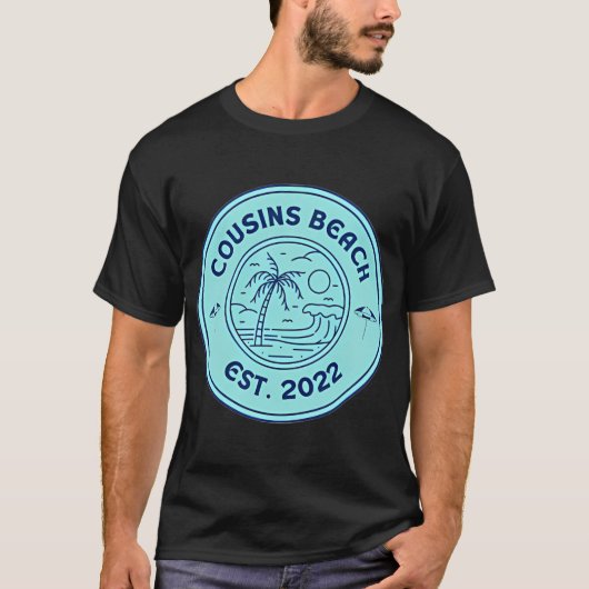 Cousins Beach  T-shirt (Voorkant)