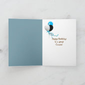 Cousin's Birthday humor Kaart (Binnen)