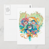 Cousins Briefkaart (Voorkant / Achterkant)