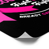 Cousin's Fight Is My Fight Neef Borstkanker Aw Poster (Hoek)