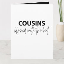 Cousins - Gezegend met de beste groet
