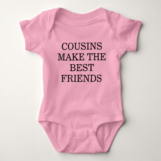 Cousins Make The Best Friends Romper (Voorkant)