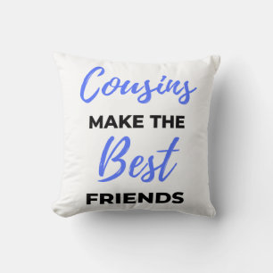 Cousins maken de beste vrienden 2 kussen